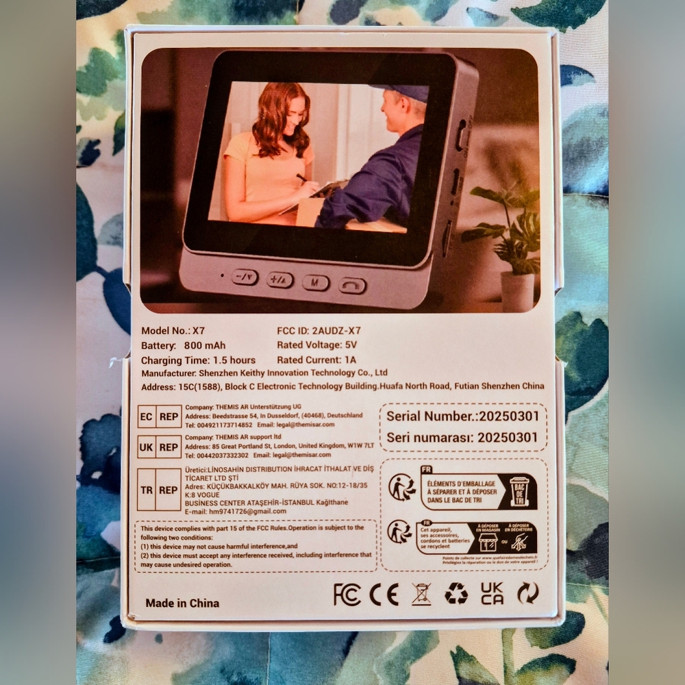 Video Doorbell & Monitor Set - BNIB! - Picture 2 of 4
